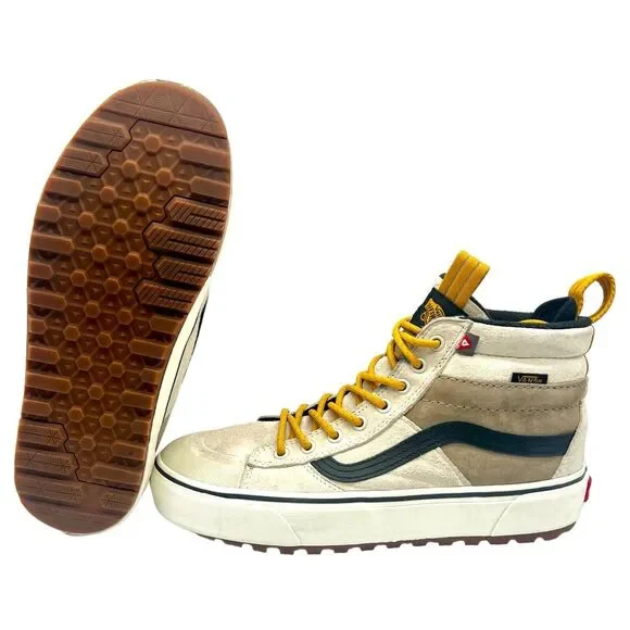 Vans Shoes Men 8 Women 9.5 SK8 HI MTE 2 VN0A5HZZJ5K Utility Pop White Sneakers - Picture 5 of 7